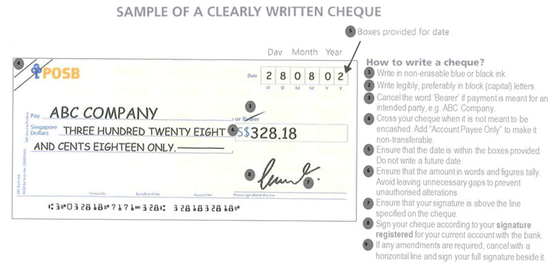 travellers cheque singapore