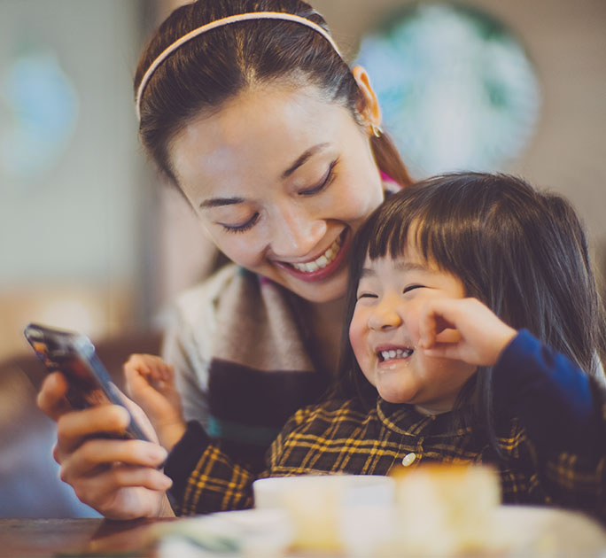 Enjoy more family time with cashless payments