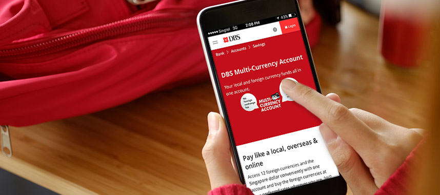 Dbs forex trading account