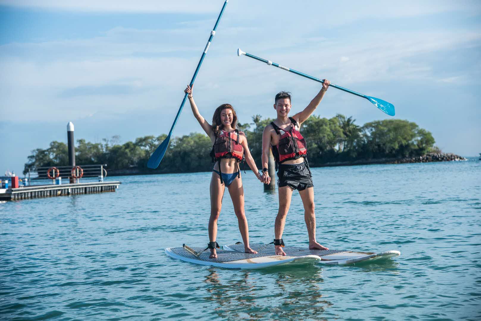 Kayak, Stand Up Paddleboard, Banana Boat and Donut at Ola Beach Club