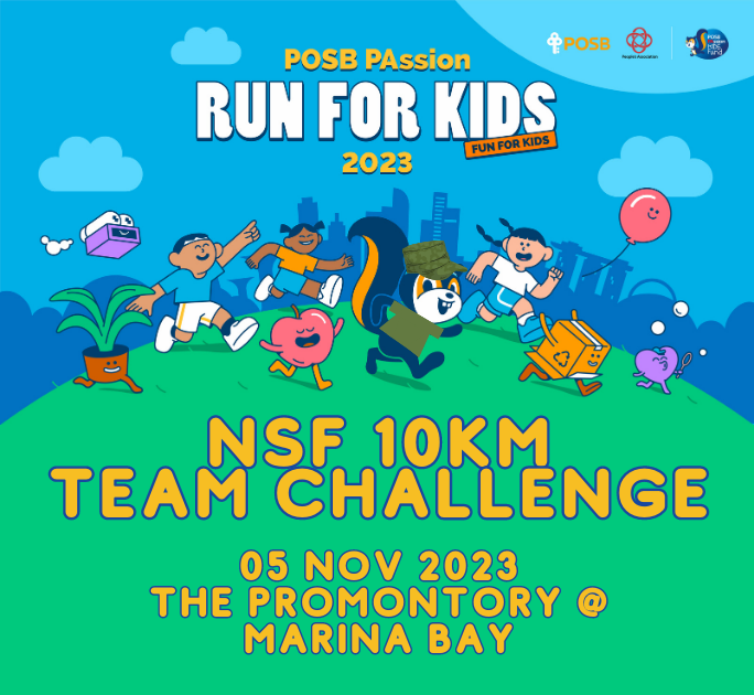 POSB Run For Kids 2023 NSF 10KM Team Challenge