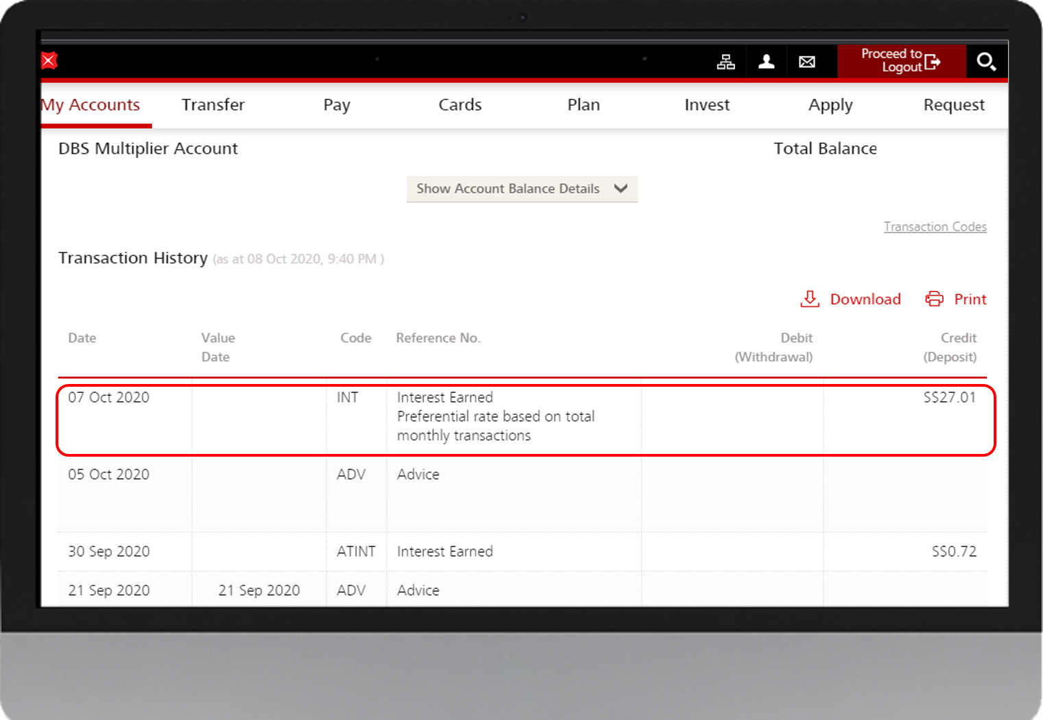 Understanding DBS Multiplier Account's Preferential Interest POSB