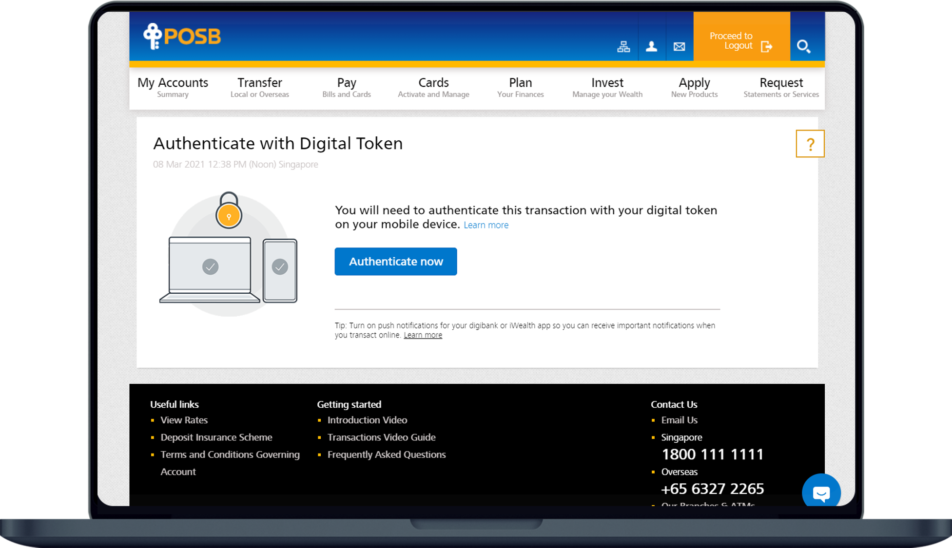 Apply For PayNow POSB Singapore