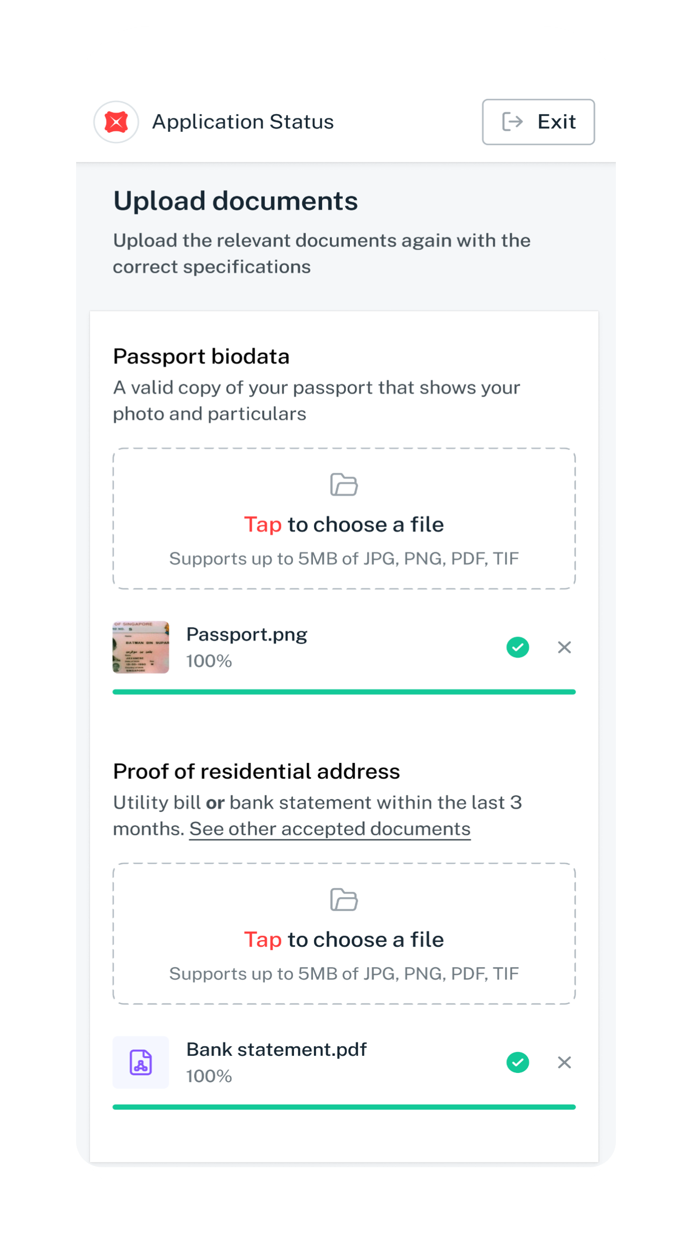 Documents Required for Account Opening POSB Singapore