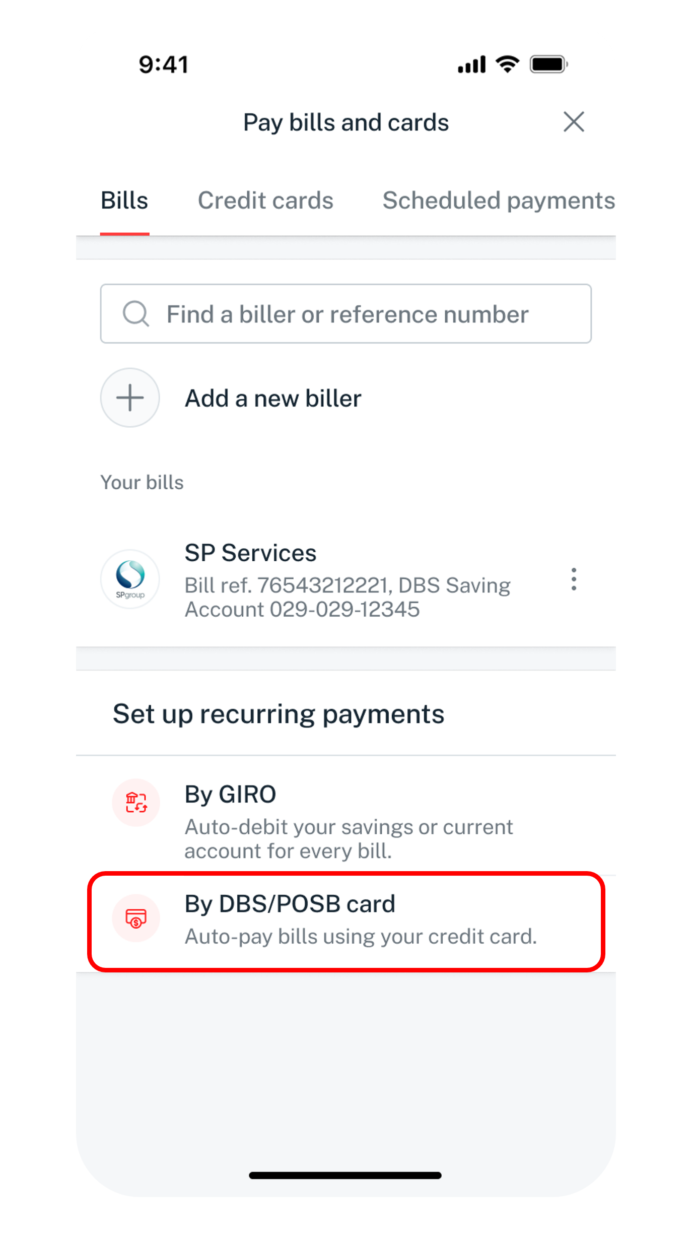 set up recurring payment