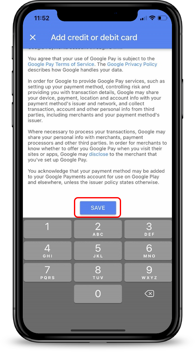 Add Card to Mobile Wallet POSB Singapore